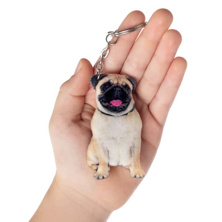 Keychain Pug - фото 1