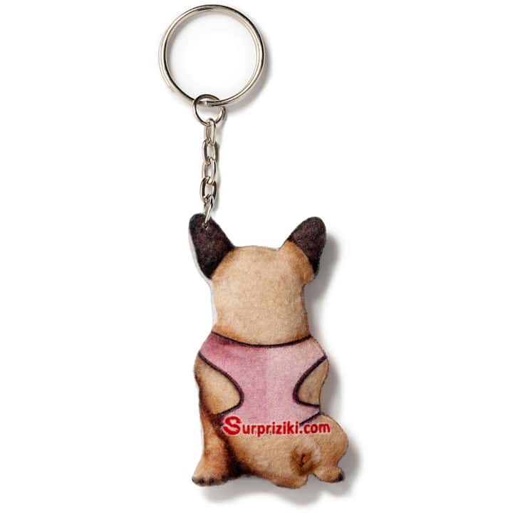 Keychain French Bulldog - фото 3