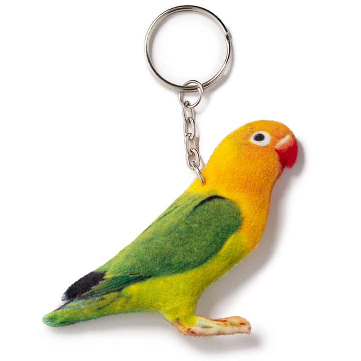 Keychain Lovebird Parrot - фото 2