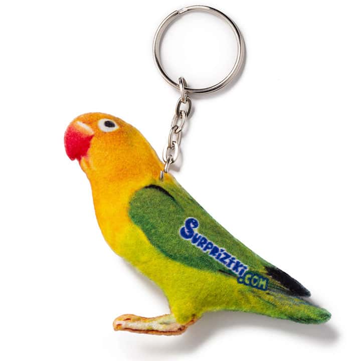Keychain Lovebird Parrot - фото 3