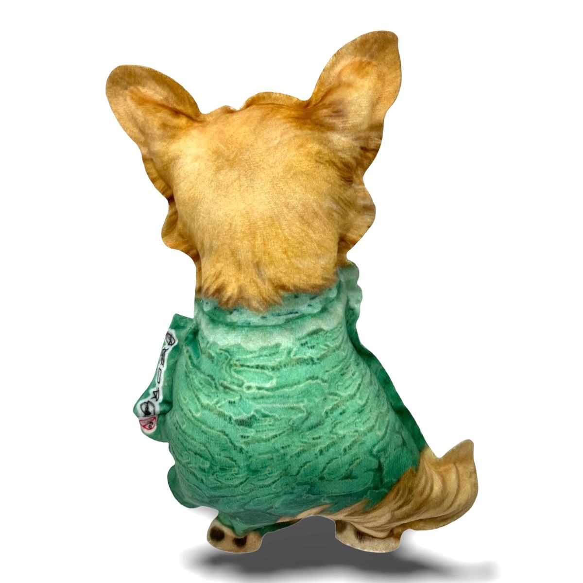 Realistic Chihuahua toy in a dress (S) - фото 2