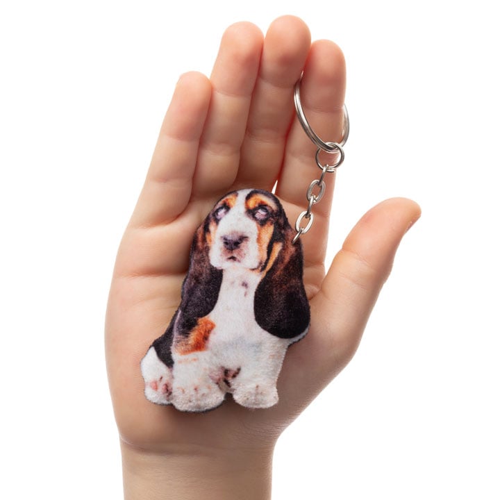 Keychain Basset Hound