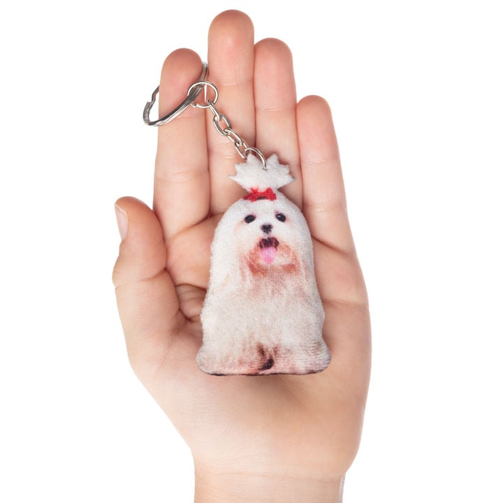 Keychain Maltese