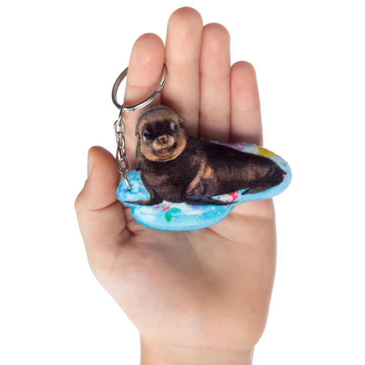 Keychain fur seal