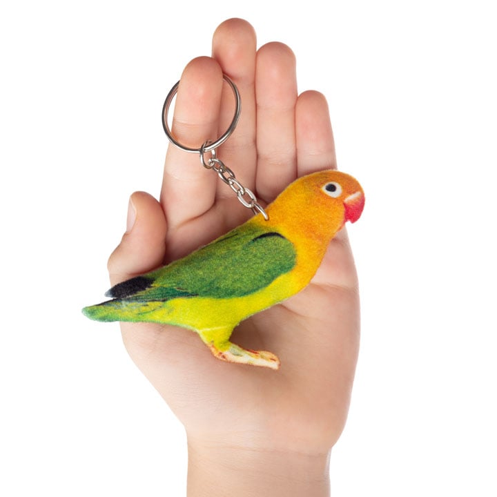 Keychain Lovebird Parrot