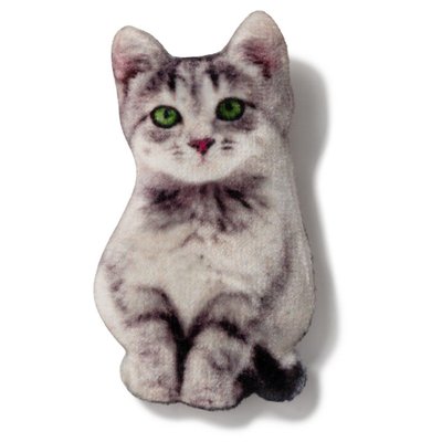 Магнит Серый котенок MGFC-16 фото