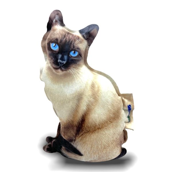 Realistic Siamese cat toy (S)