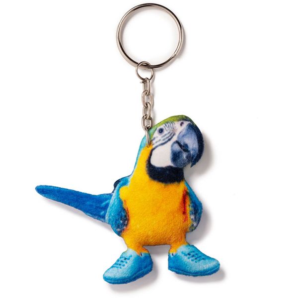 Keychain Macaw Parrot