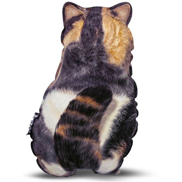 Реалістична іграшка-подушка Екзотична короткошерста кішка PT3D-19 фото