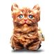 Реалистичная игрушка Британский рыжий котенок (S) PTs3D-04 фото 1