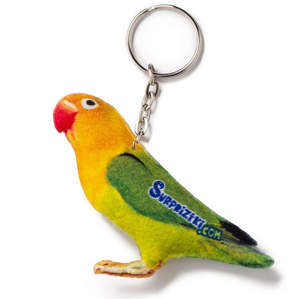 Keychain Lovebird Parrot