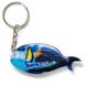 Keychain Blue fish parrot