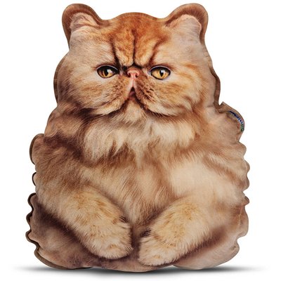 Реалистичная игрушка-подушка Персидский рыжий котенок PT3D-09 фото