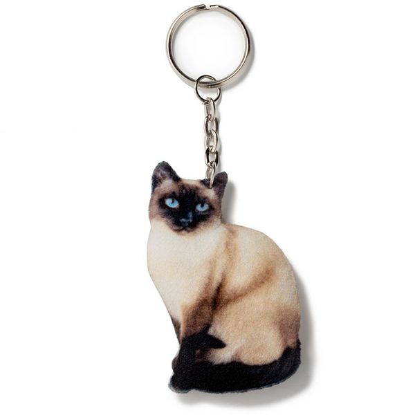 Keychain Siamese cat