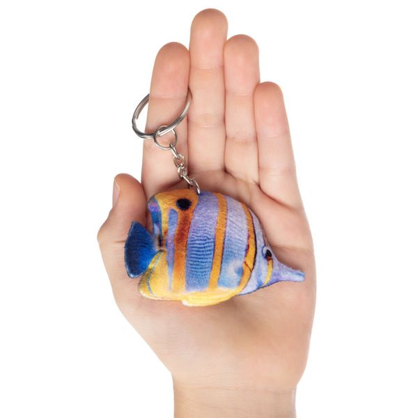 Keychain Copper Butterfly Fish
