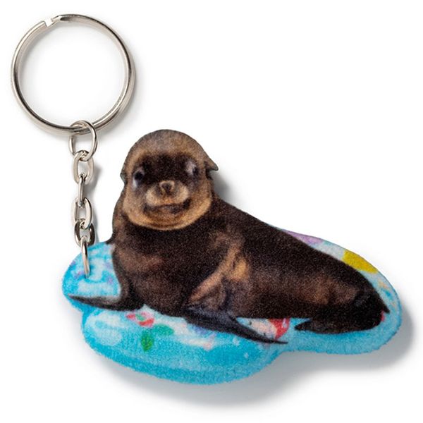 Keychain fur seal