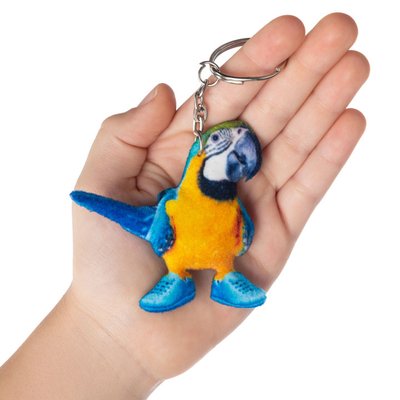 Keychain Macaw Parrot