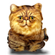 Реалістична іграшка Перське кошеня посміхається (S) PTs3D-08 фото 1